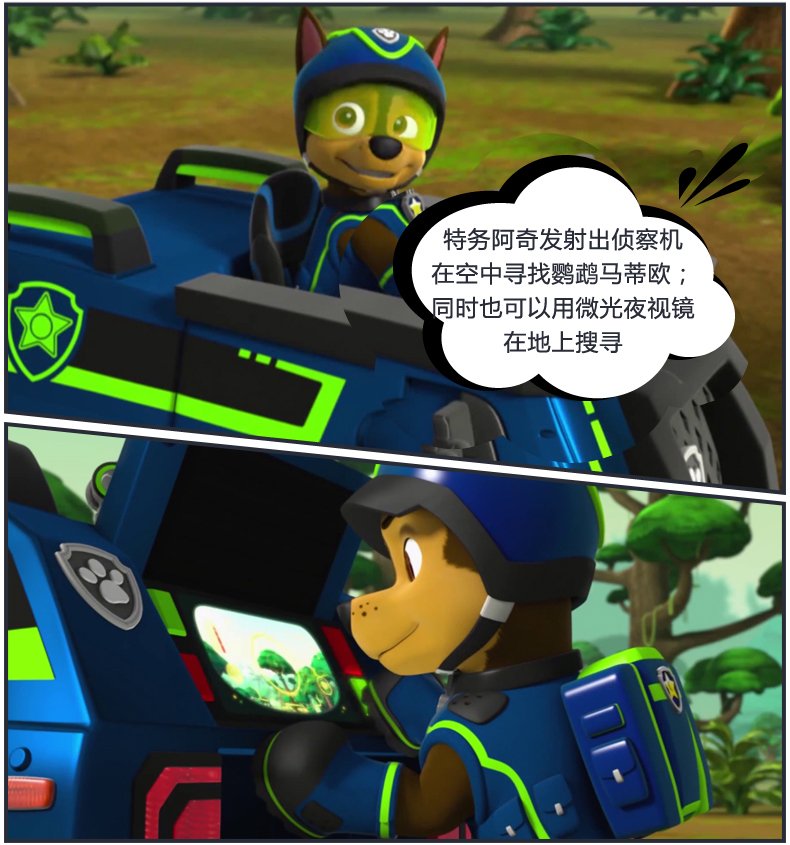 paw patrol 汪汪队立大功 收藏版救援赛车系列玩具 小号 警车 阿奇