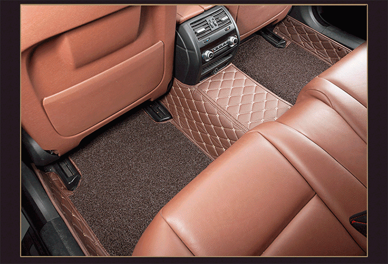 igeg 爱绿能 全包围汽车丝圈脚垫 皮革丝圈脚垫上汽通用凯迪拉克