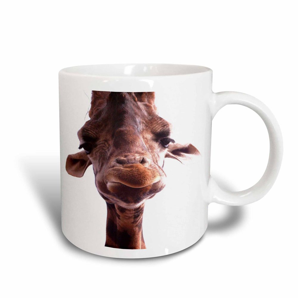 florene animals - really cute giraffe face - mugs - 11oz magic