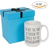 funny coffee mug gift for men and women - make them laugh - gift