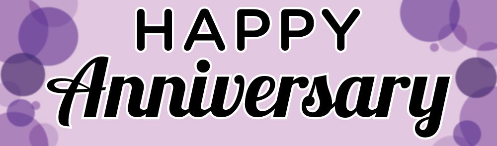xpress banner store 标志旗,happy anniversary