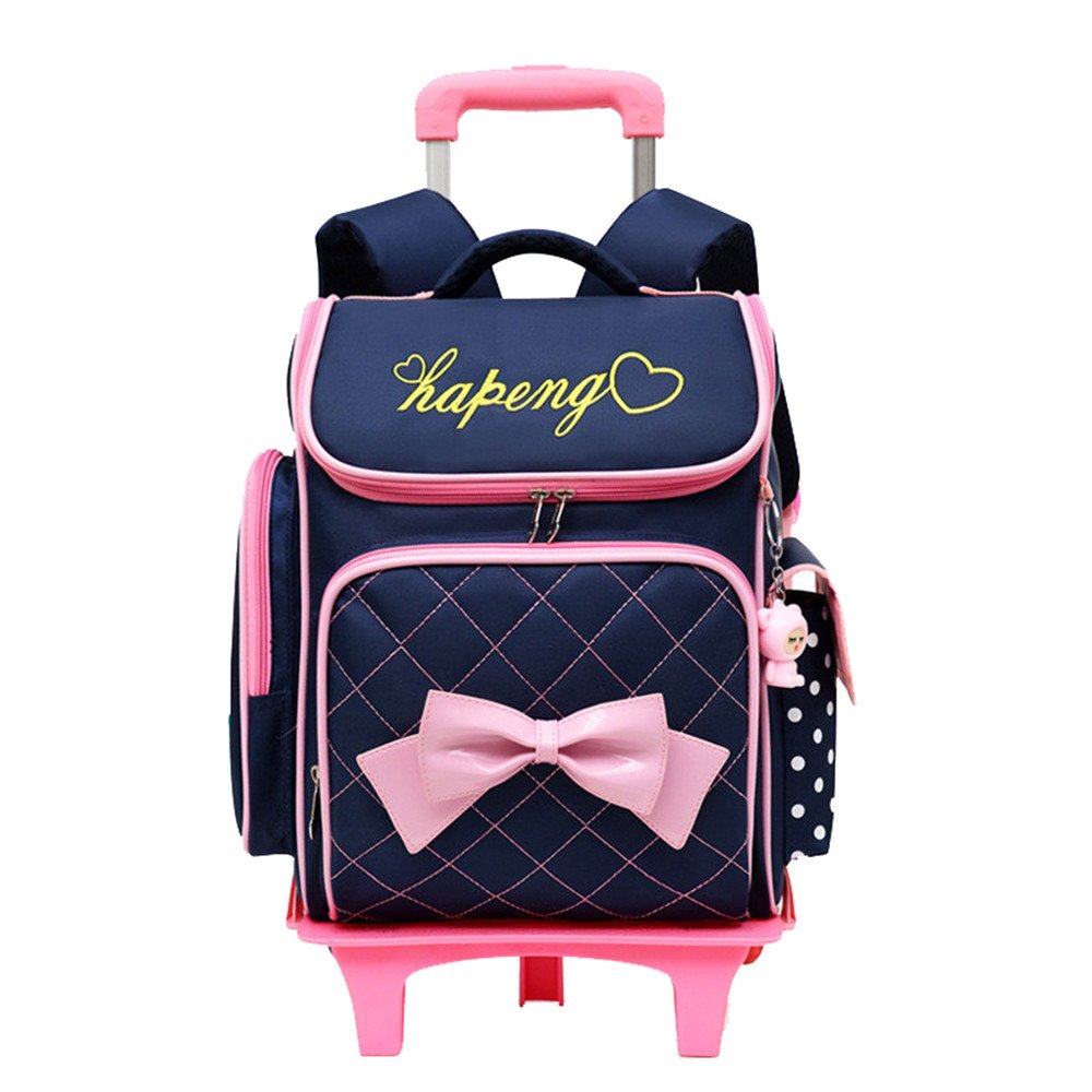 deep blue-2 wheels trolley bag with 2 wheels