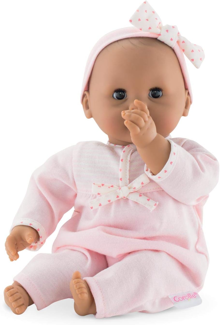 corolle fpj92 bébé calin 玩偶宝宝,粉红色,白色,30厘米