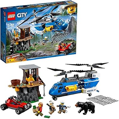 lego 乐高 拼插类 玩具 lego city 城市系列 山地特警