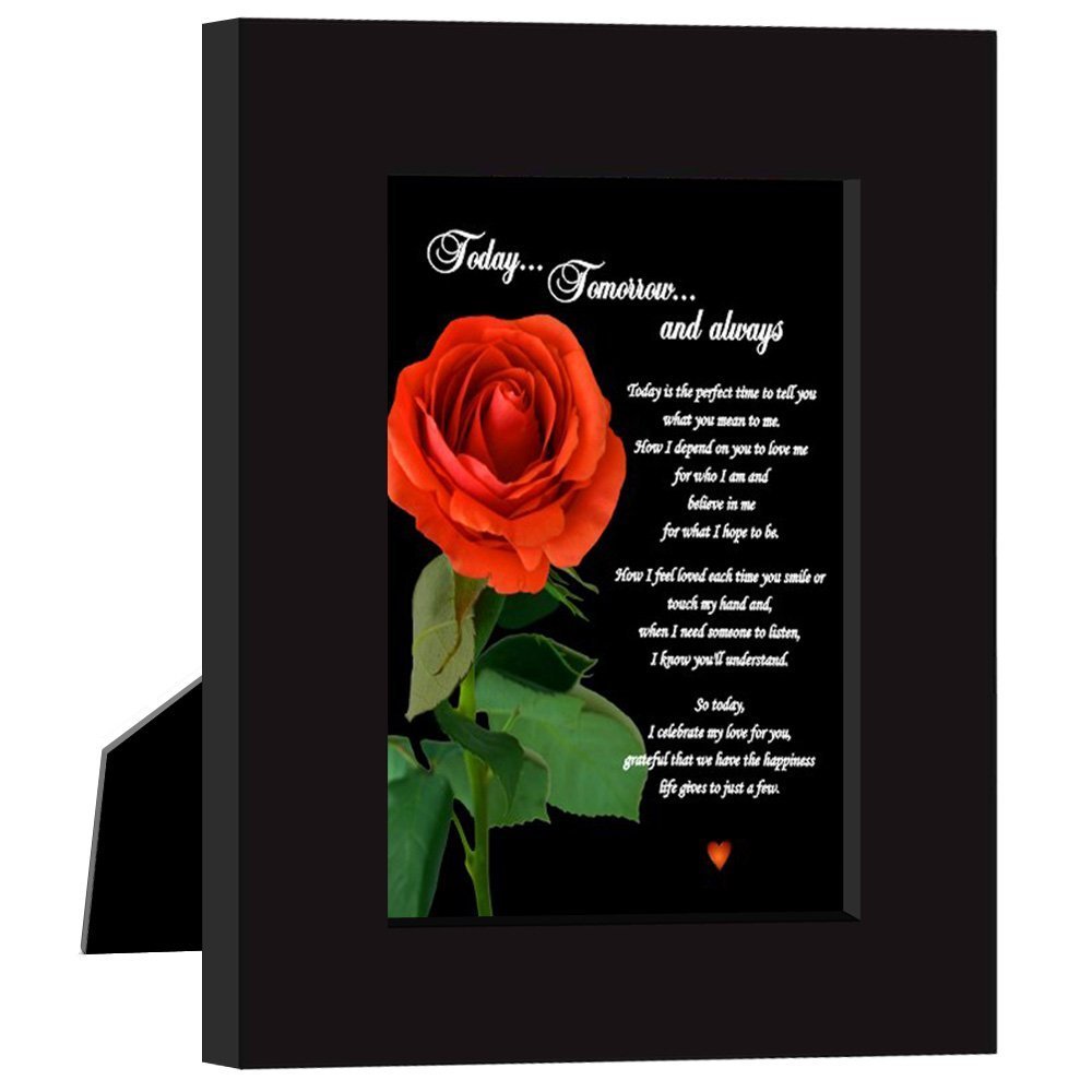 poetry gifts love gift for her- today ,tomorrow and always,圣诞