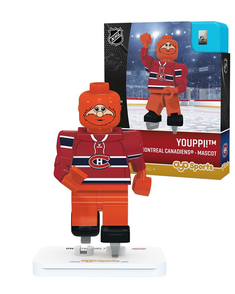 oyo sports nhl 吉祥物公仔 montreal canadiens youppi!