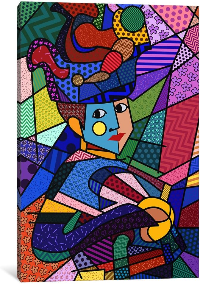icanvasart 1 piece woman with a hat 3 (after henri matisse)