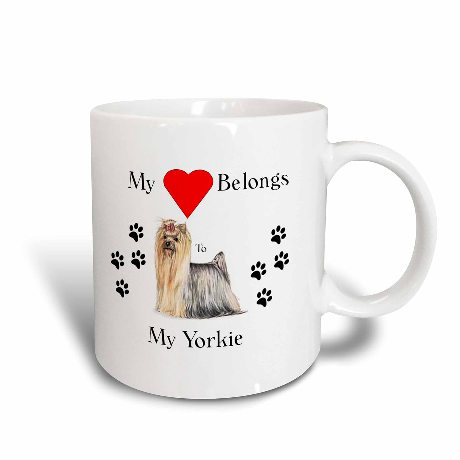 3drose florene 爱狗族 décor – 图像 of yorkie 带