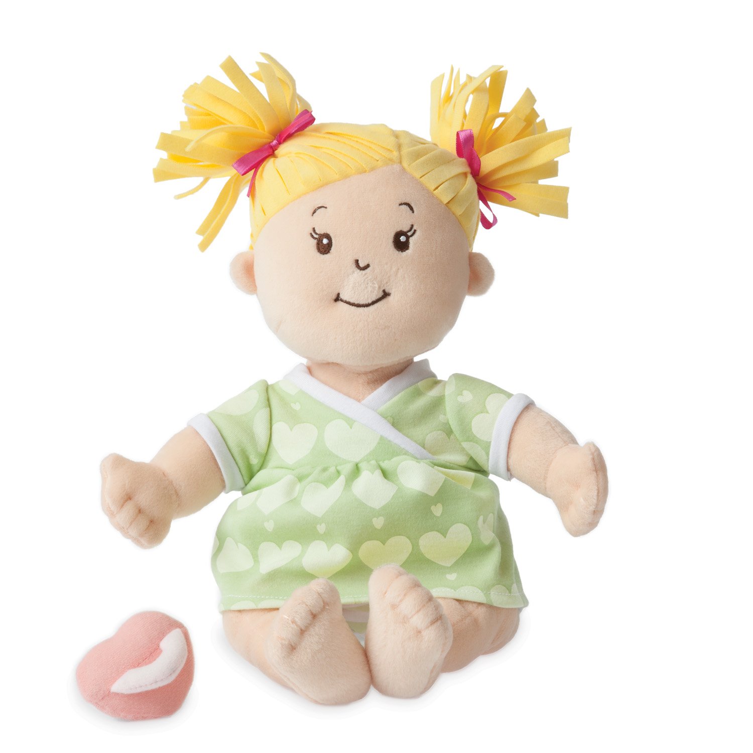manhattan toy baby stella blonde soft nurturing first baby doll
