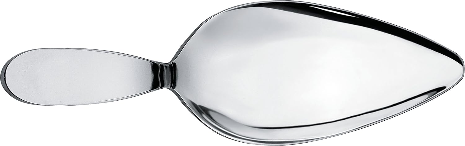 alessi"eatit 蛋糕服务器 18/10 不锈钢镜面抛光,银色