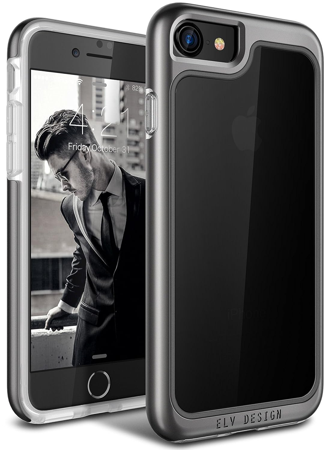 iphone 8盒 / iphone 7手机壳, e lv iphone 8透明手机壳防刮*系列薄