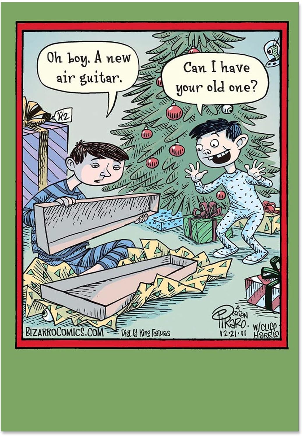 b1859 box set of 12 new air guitar inappropriate