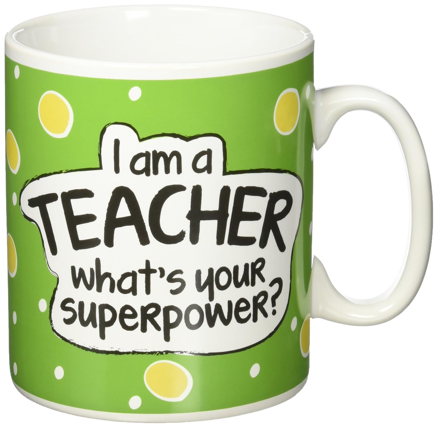 teacher mug, im a teacher whats your super power 附赠礼精品布