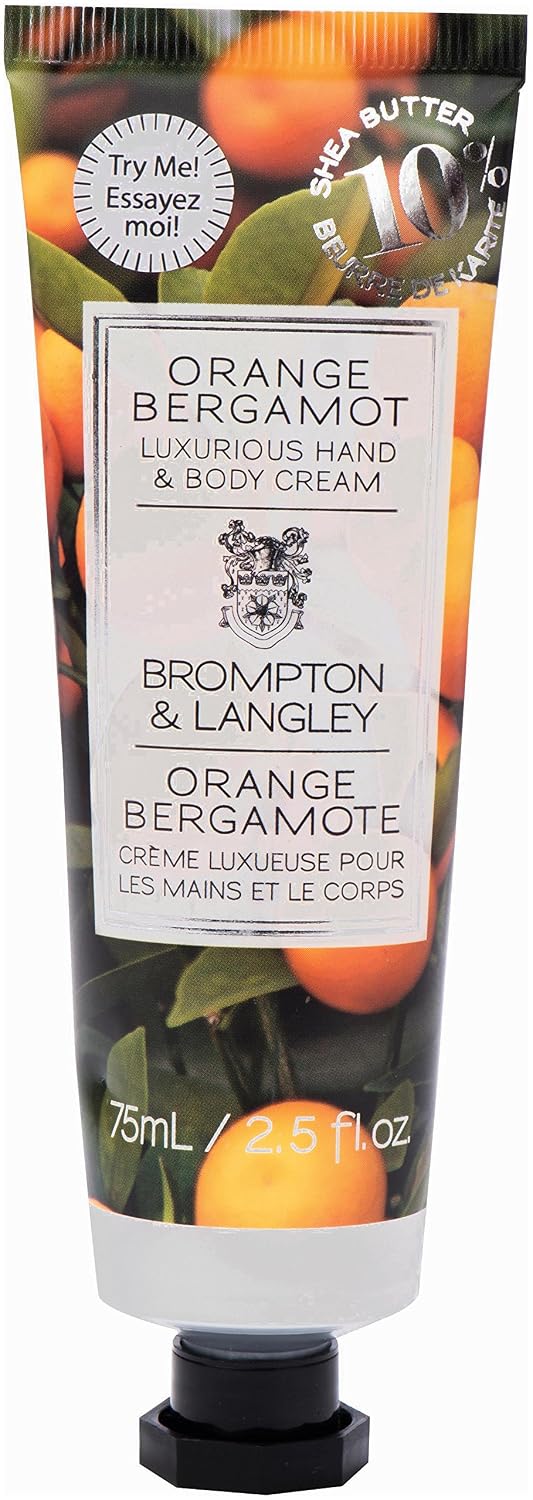upper canada soap brompton 和 langley 身体霜,杏仁牛奶,14 液体