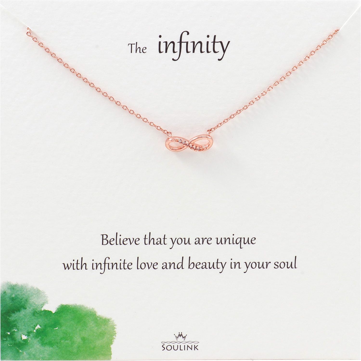 soulinkinfinity项链foreverloveinfinity吊坠送礼佳友母亲节礼物珠宝