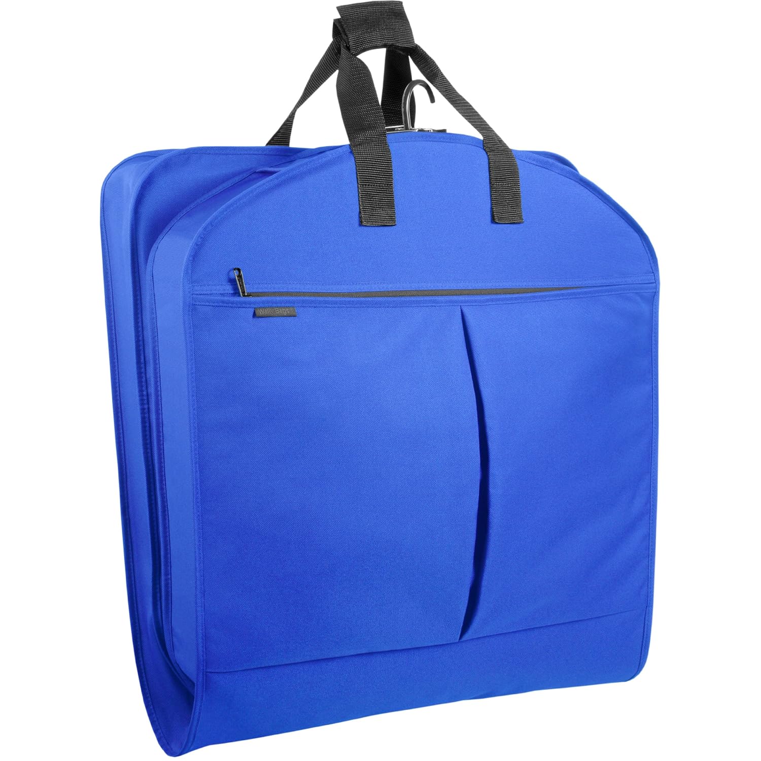 wallybags 40 inch garment bag with pockets, royal blue, one size