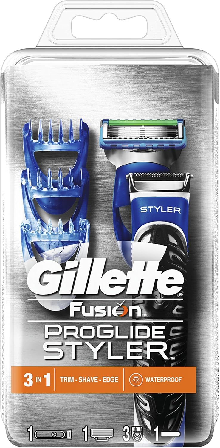 gillette 吉列 fusion proglide styler 三合一电动剃须刀 (剃刀,修