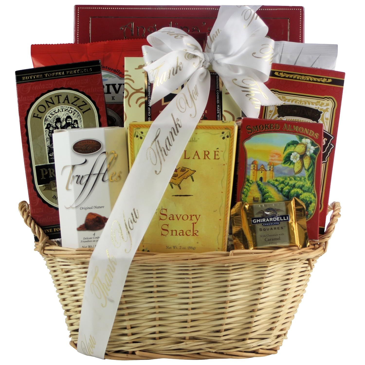 greatarrivals snack attack thank you snack basket, small, 3