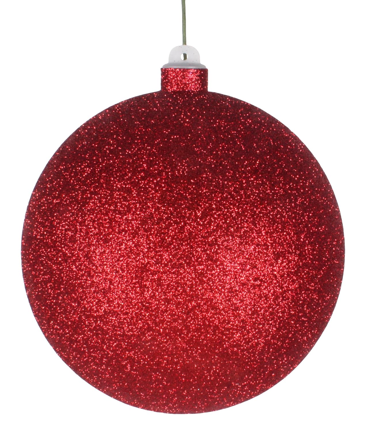 queens of christmas wl-orn-blkg-140-re-w 闪光球装饰带电线,140mm