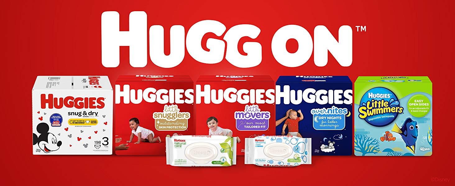 huggies 好奇 little snugglers 婴儿纸尿裤 4号 140片 约一个月用量
