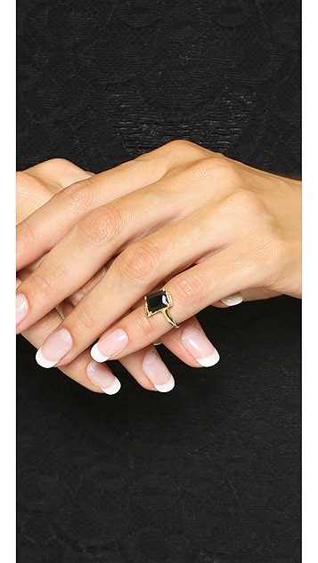 phalange 缟玛瑙鸡尾酒戒指