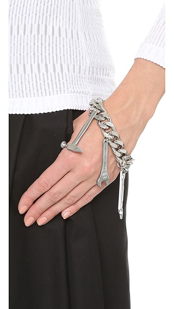 moschino 坠饰手链