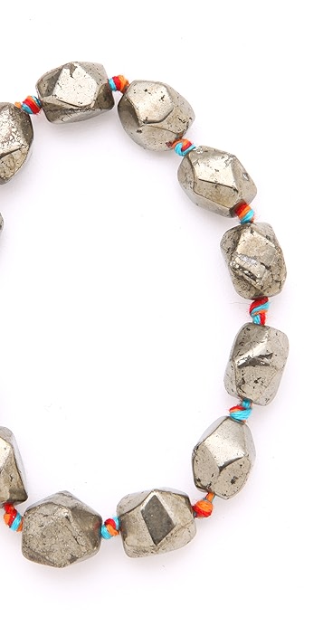 rosanna 黄铁矿石手链