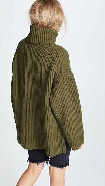 acne studios 超大高领毛衣