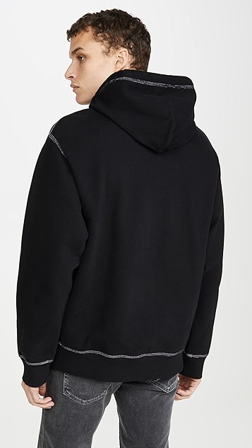 nebraska 休闲版型连帽运动衫