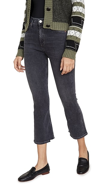 demy 九分喇叭牛仔裤