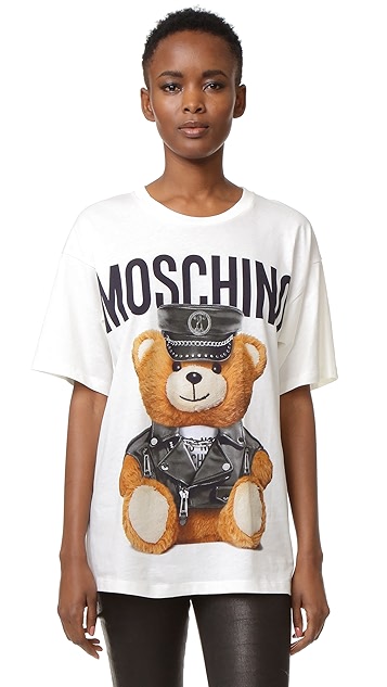 moschino 小熊 t 恤