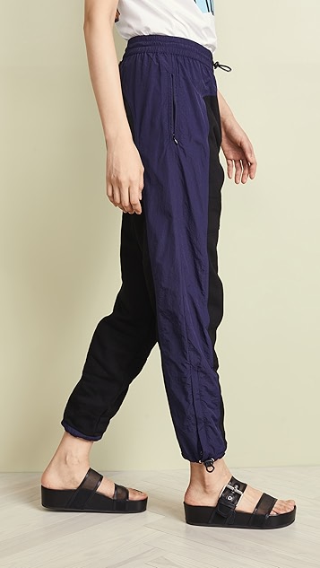 锦纶混搭运动裤