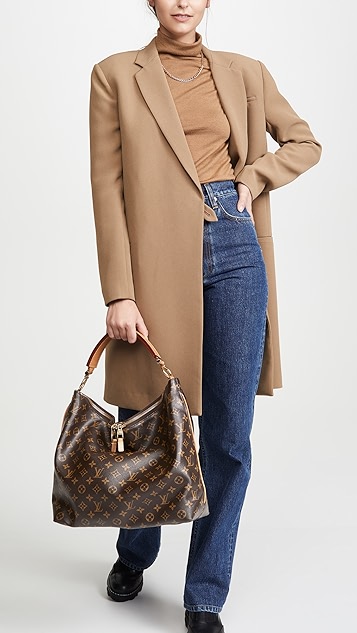 lv sully 交织字母包