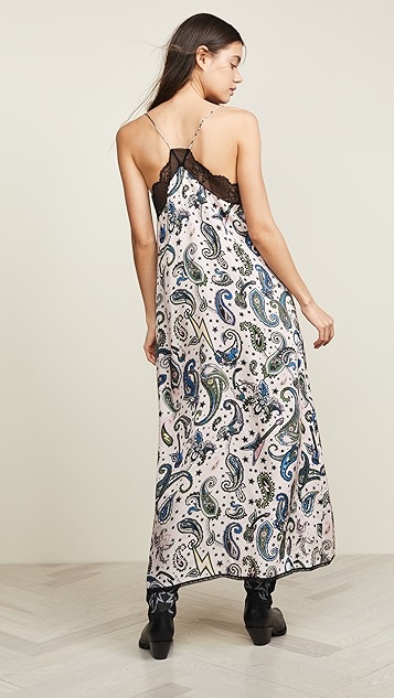 risty 腰果花连衣裙