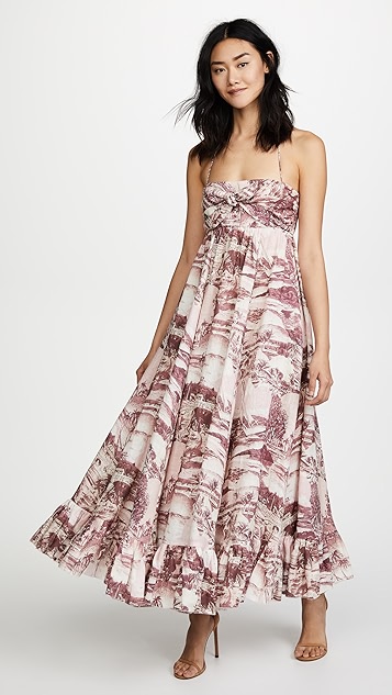 kali 夏威夷风情长裙