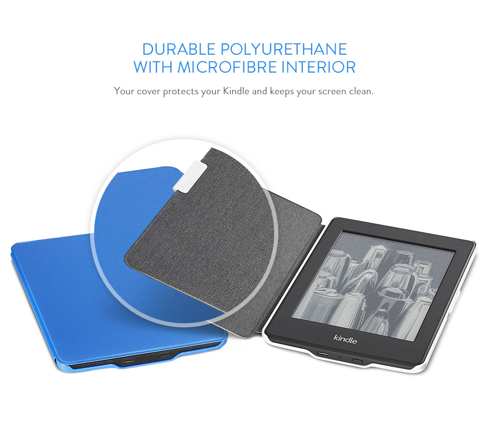 Amazon Protective Cover for Kindle Paperwhite, Black fits all Paperwhite generations Amazon