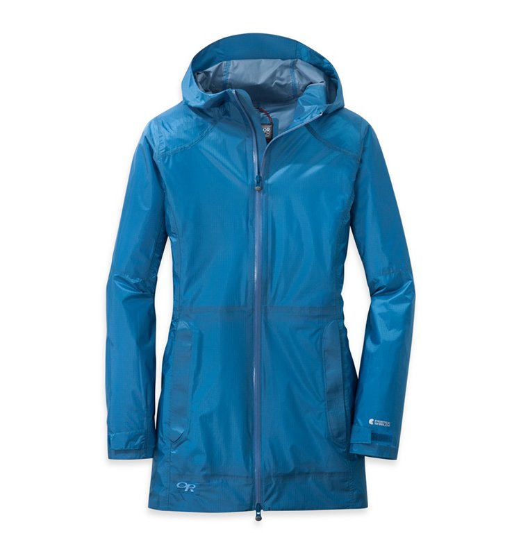 outdoor research 女士 or ws helium traveler jacket - cornflower
