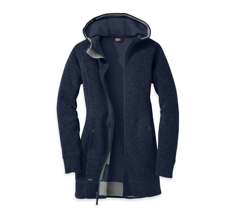 outdoor research 保暖系列 女士 or wssalida long hoody 萨利达带