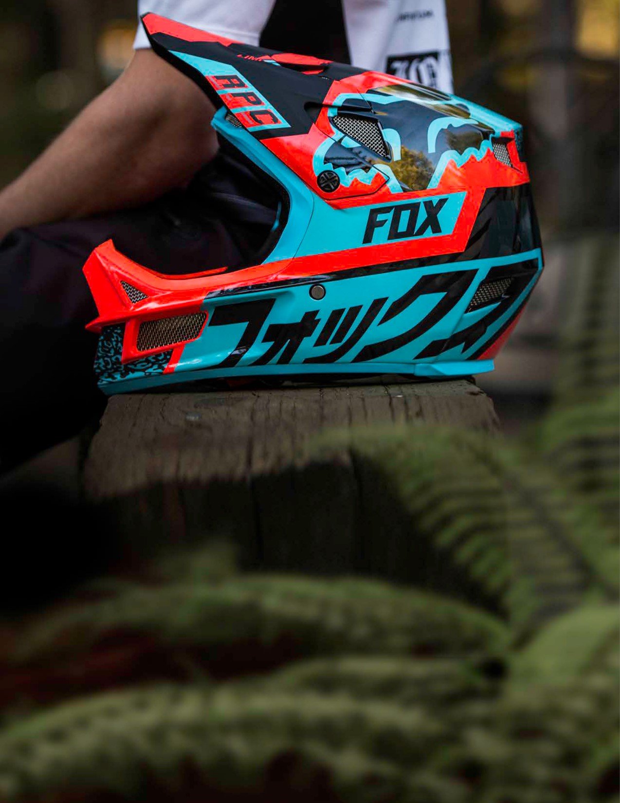 fox racing 男式 全地形越野速降头盔 15999