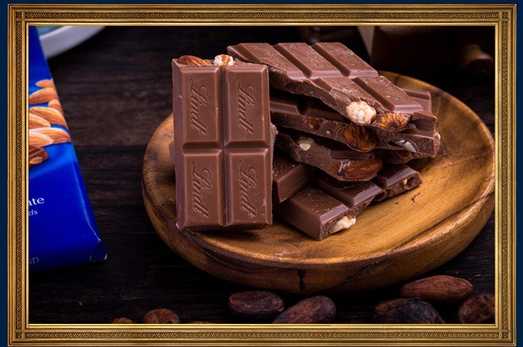 lindt 瑞士莲 经典排装巧克力5种口味 500g(瑞士进口)(亚马逊自营商品