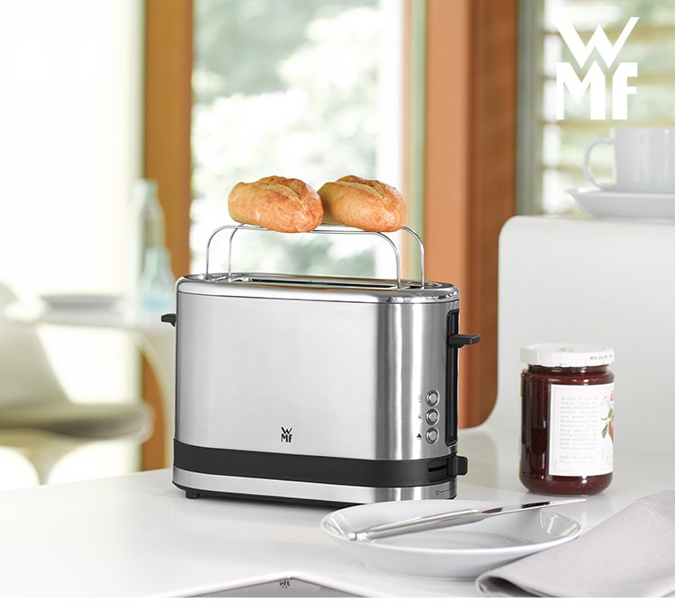 wmf 福腾宝2 slice toaster多士炉(7种档位可调节 不锈钢)(wmf 福腾宝
