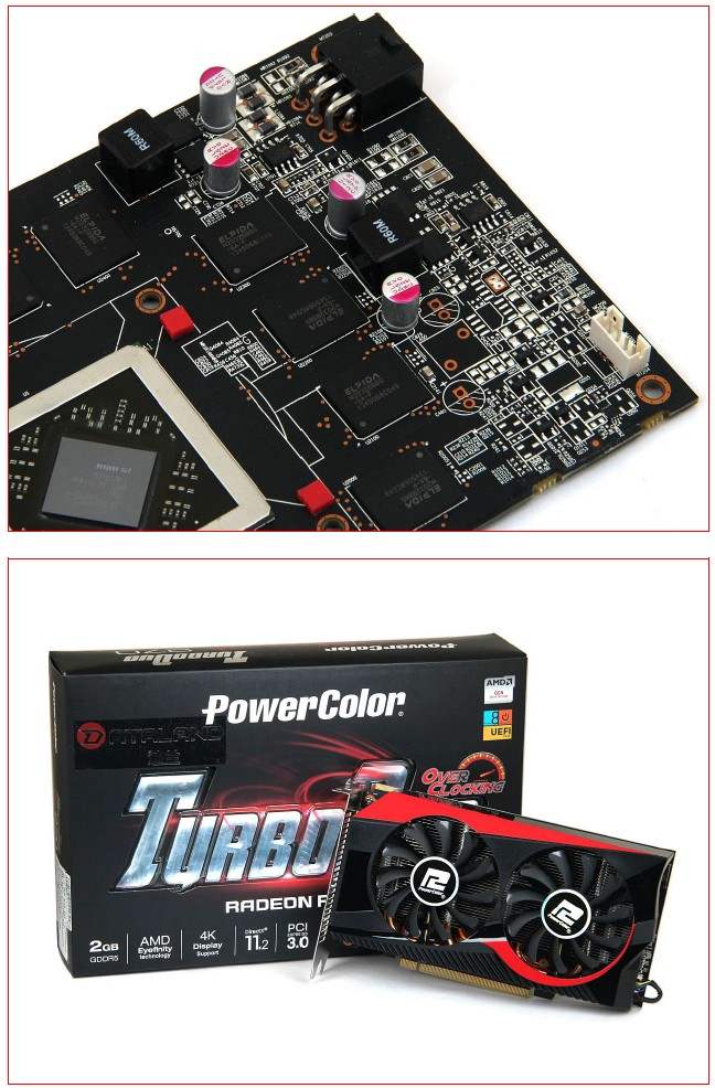 dataland 迪兰恒进 r9 270 2g turboduo 显卡 gddr5/2g/256bit/930