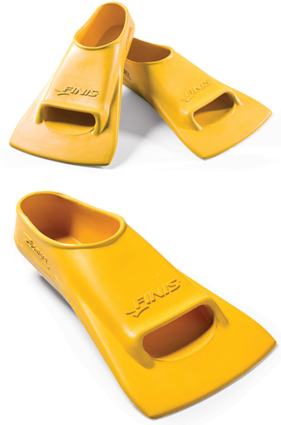 finis 斐尼斯 短脚蹼 短尾训练蛙鞋 加强腿部力量 zoomer gold 中性