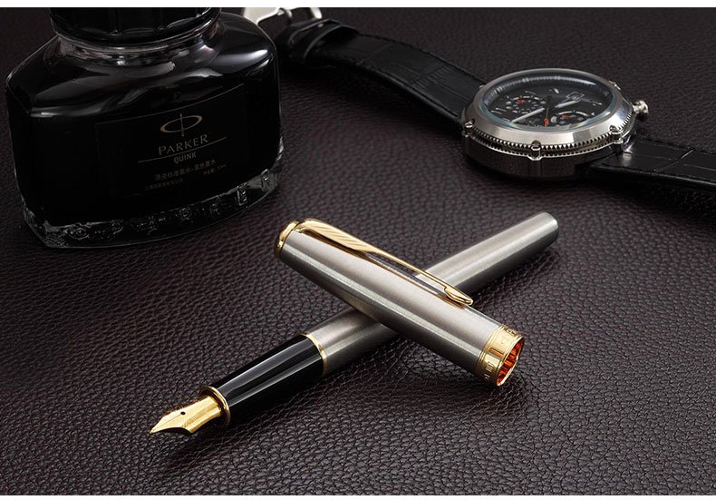 parker 派克 卓尔钢杆金夹墨水笔(钢笔)