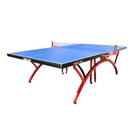 dhs 红双喜华士牌 加强型乒乓球台 小彩虹密度板身 附赠网架 hp8080