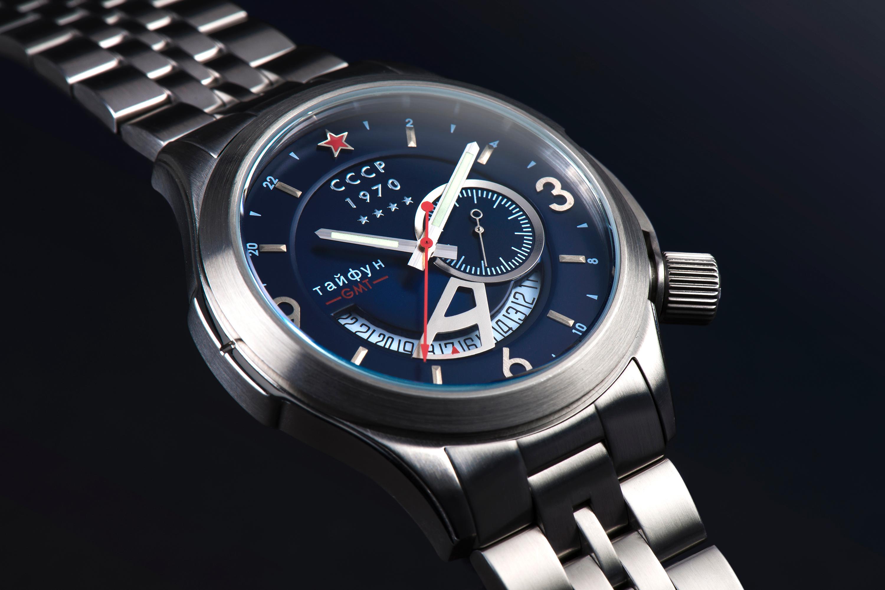 cccp mens cp-7011-11 shchuka analog display swiss quartz silver