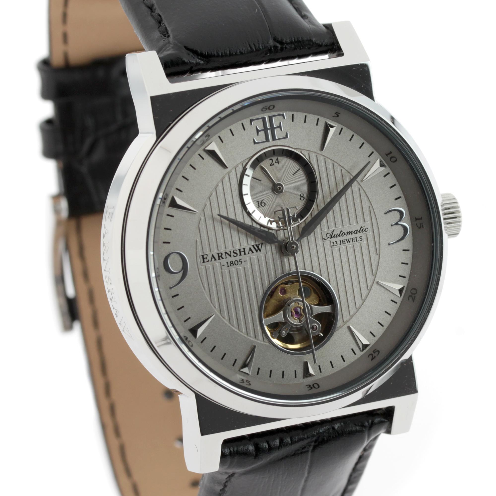 earnshaw mens es-8012-05 providence analog display automatic