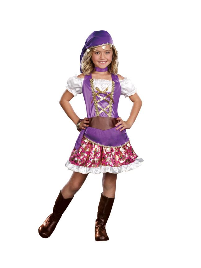 糖果儿童吉普赛公主服装,小号,4 件套,s,sugar 出品