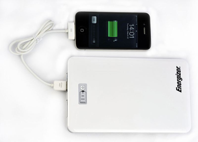 energizer 劲量 xp18000a 随身移动电源 苹果充电器 ipad iphone4s