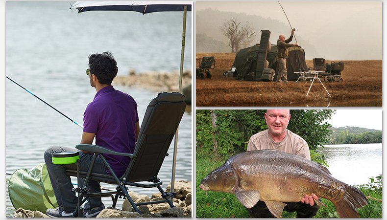 westfield outdoor 欧式钓鱼椅 多功能可折叠可调节垂钓椅子